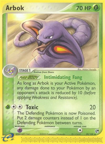 Arbok – Sandstorm nr 029/100 (Standard)