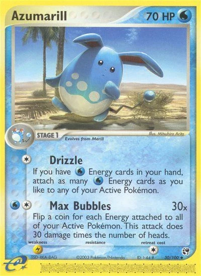 Azumarill – Sandstorm nr 030/100 (Standard)