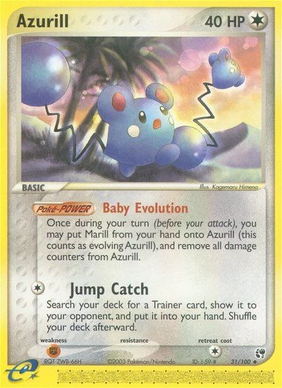 Azurill – Sandstorm nr 031/100 (Standard)