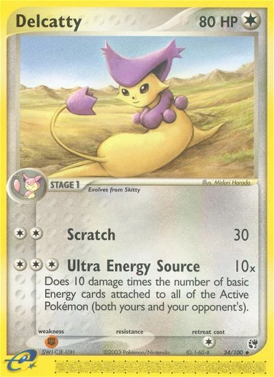 Delcatty – Sandstorm nr 034/100 (Standard)