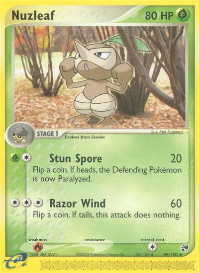 Nuzleaf – Sandstorm nr 049/100 (Standard)
