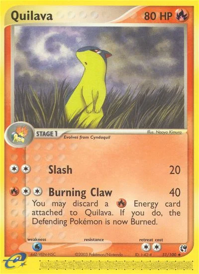 Quilava – Sandstorm nr 051/100 (Standard)