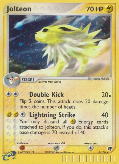 Jolteon – Sandstorm nr 006/100 (Standard)