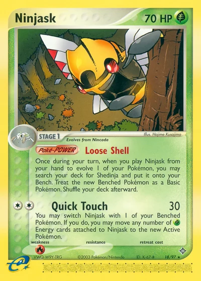 Ninjask – Dragon nr 018/097 (Standard)