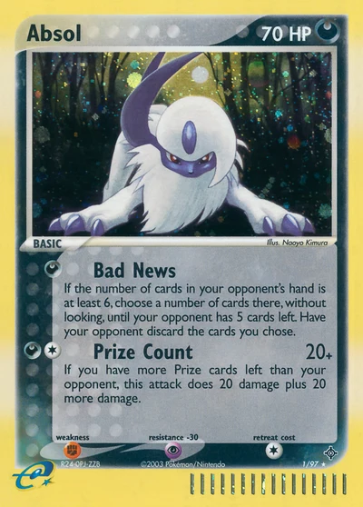 Absol – Dragon nr 001/097 (Standard)