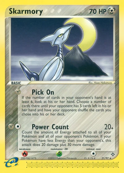 Skarmory – Dragon nr 021/097 (Standard)