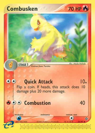 Combusken – Dragon nr 025/097 (Standard)