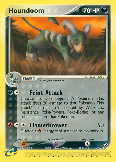 Houndoom – Dragon nr 034/097 (Standard)