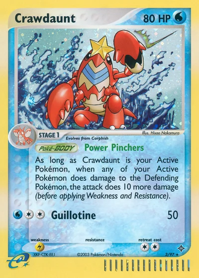 Crawdaunt – Dragon nr 003/097 (Standard)