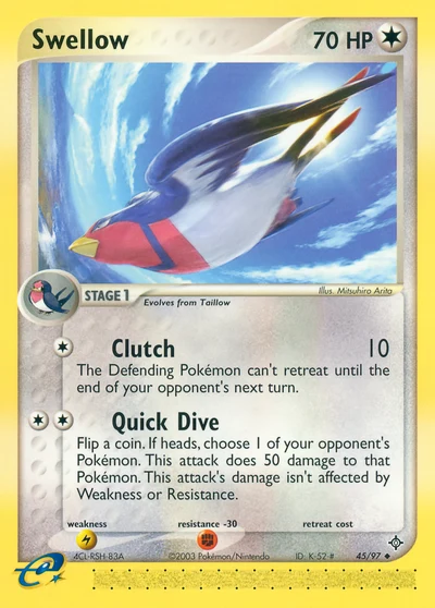 Swellow – Dragon nr 045/097 (Standard)