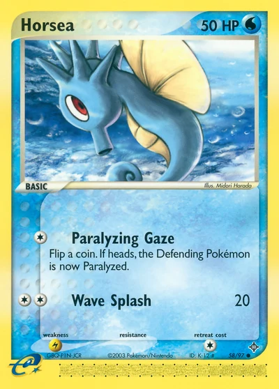Horsea – Dragon nr 058/097 (Standard)