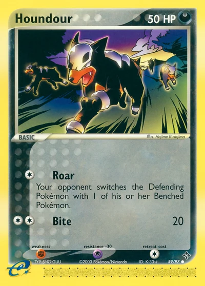 Houndour – Dragon nr 059/097 (Standard)