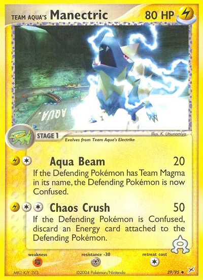 Team Aqua's Manectric – Team Magma vs Team Aqua nr 029/095 (Standard)