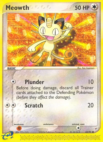 Meowth – Team Magma vs Team Aqua nr 042/095 (Standard)