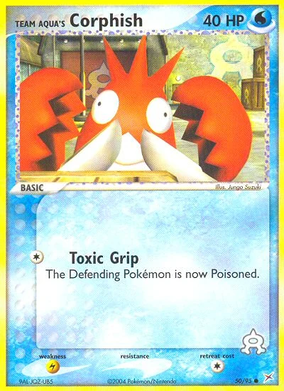Team Aqua's Corphish – Team Magma vs Team Aqua nr 050/095 (Standard)