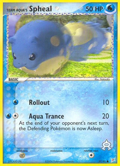 Team Aqua's Spheal – Team Magma vs Team Aqua nr 057/095 (Standard)