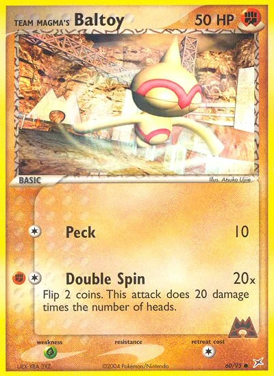 Team Magma's Baltoy – Team Magma vs Team Aqua nr 060/095 (Standard)