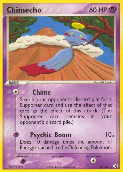Chimecho – Hidden Legends nr 017/101 (Standard)