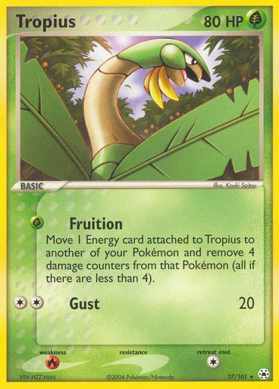 Tropius – Hidden Legends nr 027/101 (Standard)