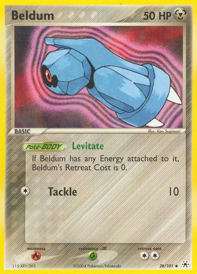 Beldum – Hidden Legends nr 028/101 (Standard)
