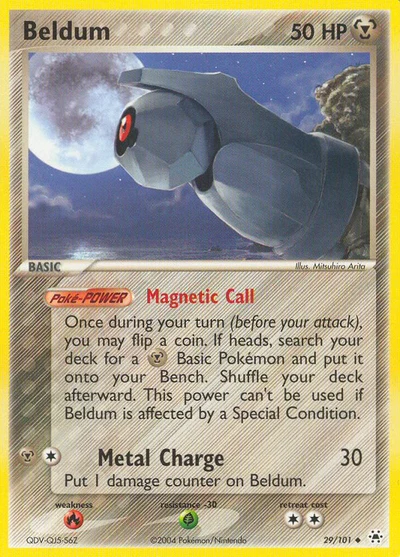 Beldum – Hidden Legends nr 029/101 (Standard)