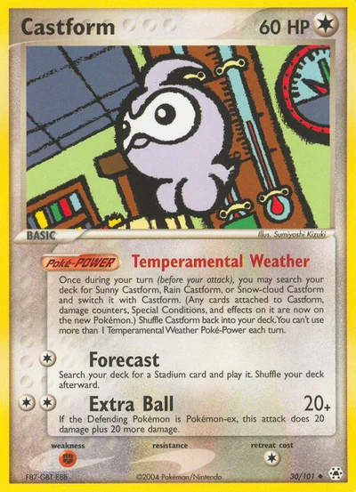Castform – Hidden Legends nr 030/101 (Standard)