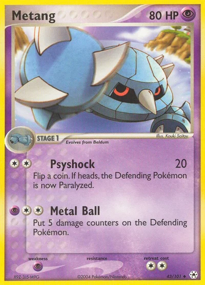 Metang – Hidden Legends nr 043/101 (Standard)