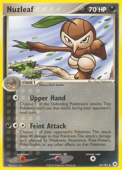 Nuzleaf – Hidden Legends nr 045/101 (Standard)