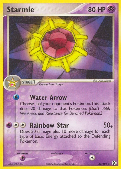 Starmie – Hidden Legends nr 049/101 (Standard)