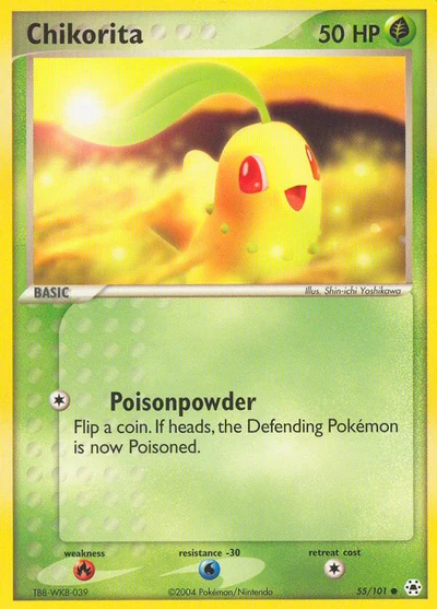 Chikorita – Hidden Legends nr 055/101 (Standard)