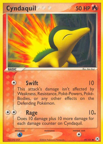 Cyndaquil – Hidden Legends nr 059/101 (Standard)