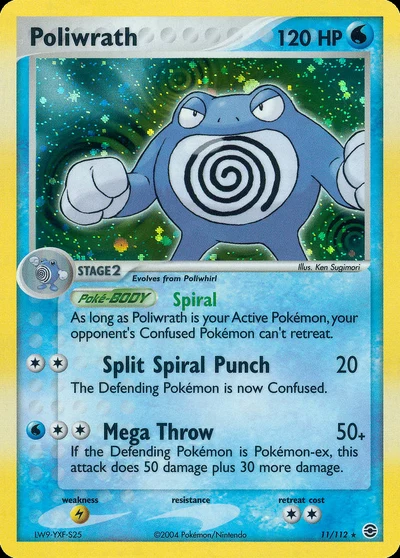 Poliwrath – FireRed & LeafGreen nr 011/112 (Standard)