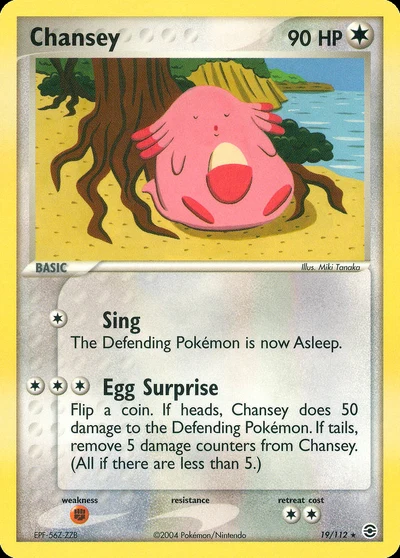 Chansey – FireRed & LeafGreen nr 019/112 (Standard)