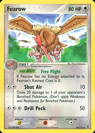Fearow – FireRed & LeafGreen nr 024/112 (Standard)