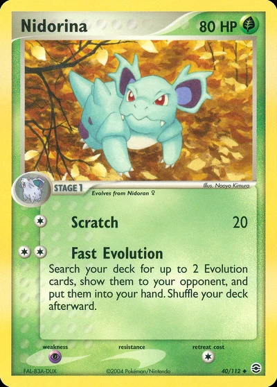 Nidorina – FireRed & LeafGreen nr 040/112 (Standard)