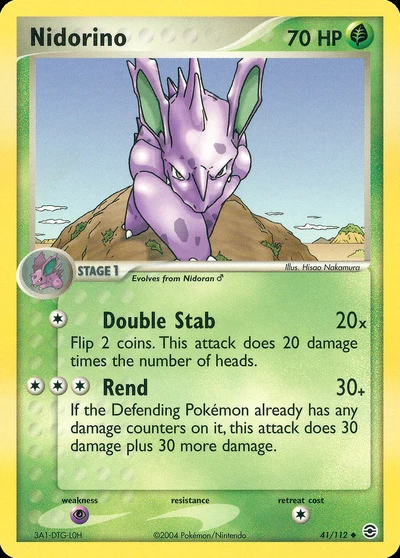 Nidorino – FireRed & LeafGreen nr 041/112 (Standard)
