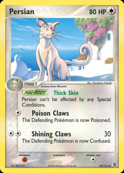 Persian – FireRed & LeafGreen nr 044/112 (Standard)