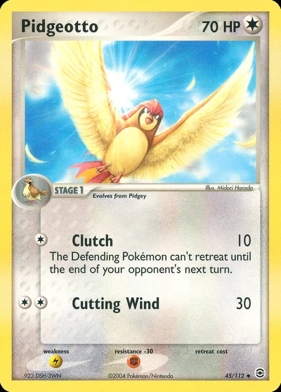 Pidgeotto – FireRed & LeafGreen nr 045/112 (Standard)
