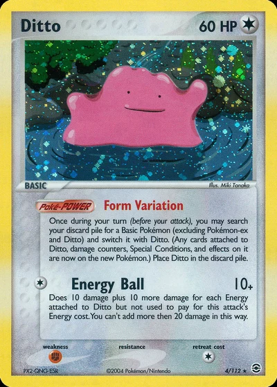 Ditto – FireRed & LeafGreen nr 004/112 (Standard)