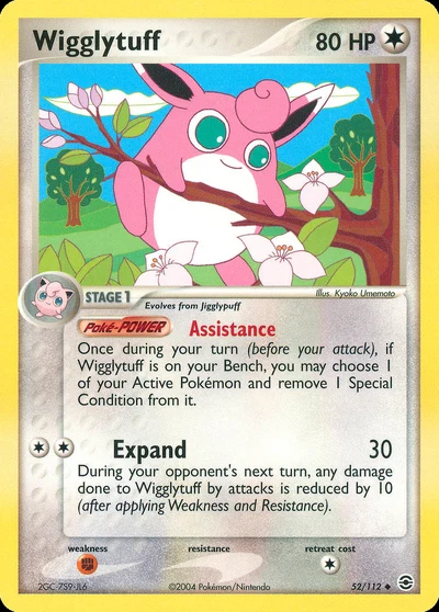 Wigglytuff – FireRed & LeafGreen nr 052/112 (Standard)