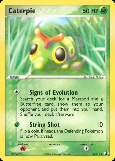 Caterpie – FireRed & LeafGreen nr 056/112 (Standard)