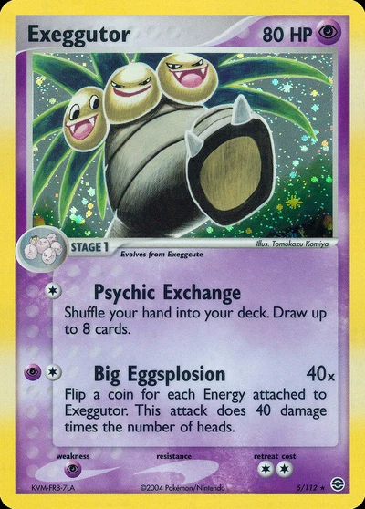 Exeggutor – FireRed & LeafGreen nr 005/112 (Standard)