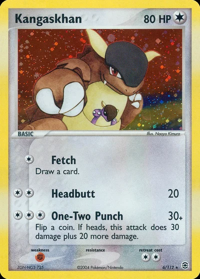 Kangaskhan – FireRed & LeafGreen nr 006/112 (Standard)