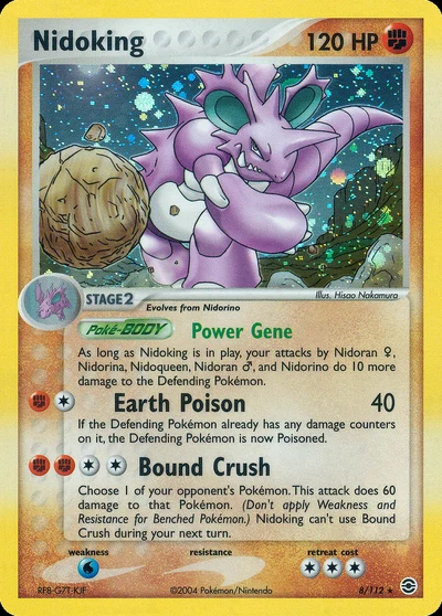 Nidoking – FireRed & LeafGreen nr 008/112 (Standard)