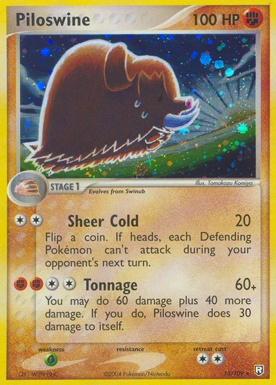 Piloswine – Team Rocket Returns nr 013/109 (Standard)