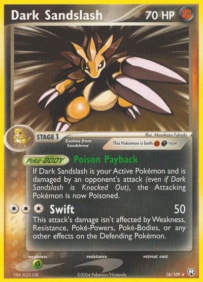Dark Sandslash – Team Rocket Returns nr 018/109 (Standard)
