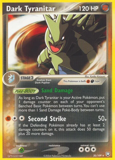Dark Tyranitar – Team Rocket Returns nr 020/109 (Standard)