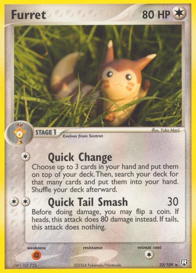 Furret – Team Rocket Returns nr 022/109 (Standard)