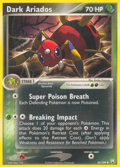 Dark Ariados – Team Rocket Returns nr 030/109 (Standard)