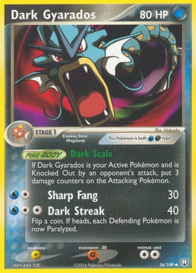 Dark Gyarados – Team Rocket Returns nr 036/109 (Standard)